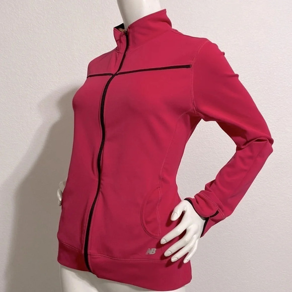 New Balance Pink Zip-Up Jacket - Picture 3 of 5
